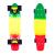 Pennyboard WORKER Sunbow 22 inch multicolor, compact si usor