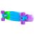 Pennyboard WORKER Sunbow 22 inch multicolor, compact si usor