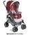 Carucior 3 in 1 Plebani D1 Trio cu landou si scaun auto, maro