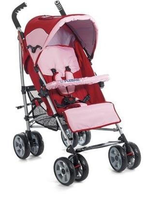 Carucior sport Plebani Linus rosu pliabil, 6-36 luni, 18 kg