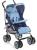 Carucior sport Plebani Linus albastru pliabil, 6-36 luni, 8.5 kg