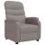 Fotoliu rabatabil, gri taupe, material textil GartenMobel Dekor