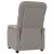 Fotoliu rabatabil, gri taupe, material textil GartenMobel Dekor