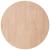 Blat de masă rotund, Ø50x4 cm, lemn masiv stejar netratat GartenMobel Dekor