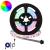 Bandă LED 2 pcs Negru și transparent 750 mm Cupru și Plastic GartenMobel Dekor