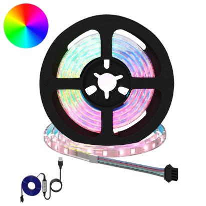Bandă LED 2 pcs Negru și transparent 900 mm Cupru și Plastic GartenMobel Dekor