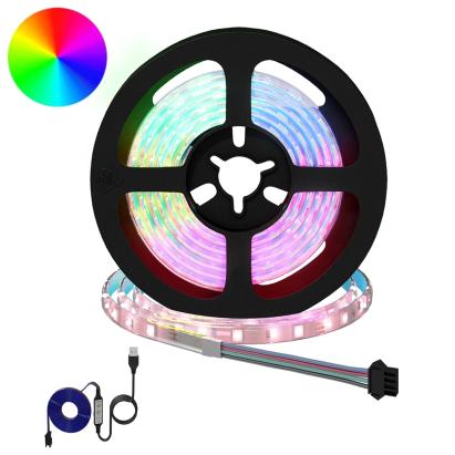 Bandă LED 2 pcs Negru și transparent 1300 mm Cupru și Plastic GartenMobel Dekor