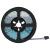 Bandă LED 2 pcs Negru și transparent 1700 mm Cupru și Plastic GartenMobel Dekor
