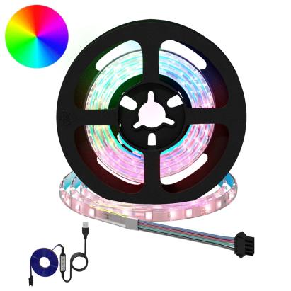 Bandă LED 2 pcs Negru și transparent 750 mm Cupru și Plastic GartenMobel Dekor