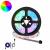 Bandă LED 2 pcs Negru și transparent 950 mm Cupru și Plastic GartenMobel Dekor