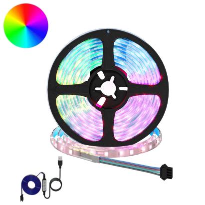 Bandă LED 2 pcs Negru și transparent 3000 mm Cupru și Plastic GartenMobel Dekor