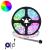 Bandă LED 2 pcs Negru și transparent 4000 mm Cupru și Plastic GartenMobel Dekor