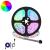 Bandă LED 2 pcs Negru și transparent 4700 mm Cupru și Plastic GartenMobel Dekor