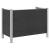 Împrejmuire pentru Coș de Gunoi Gri 161 x 85 x 115 cm GartenMobel Dekor