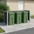 Împrejmuire pentru Coș de Gunoi Gri 237 x 85 x 115 cm GartenMobel Dekor