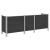 Împrejmuire pentru Coș de Gunoi Gri 315 x 85 x 115 cm GartenMobel Dekor