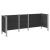Împrejmuire pentru Coș de Gunoi Gri 315 x 85 x 115 cm GartenMobel Dekor
