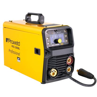 Aparat de sudură ProWELD MIG 200BL LED Synergetic 200A, MIG/MAG, MMA, TIG Lift
