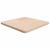 Blat de masă pătrat, 50x50x2,5 cm, lemn masiv stejar netratat GartenMobel Dekor