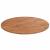 Blat de masă rotund maro deschis Ø50x1,5 cm lemn stejar tratat GartenMobel Dekor