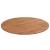 Blat de masă rotund maro deschis Ø80x1,5 cm lemn stejar tratat GartenMobel Dekor