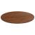 Blat de masă rotund maro închis Ø90x1,5 cm lemn stejar tratat GartenMobel Dekor
