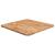 Blat masă pătrat maro deschis 40x40x1,5cm lemn stejar tratat GartenMobel Dekor