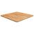 Blat masă pătrat maro deschis 50x50x1,5cm lemn stejar tratat GartenMobel Dekor