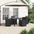 Set de masă pentru grădină cu pernă 5 pcs Antracit PP GartenMobel Dekor