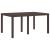 Set de masă pentru grădină cu pernă 5 pcs Maro și Antracit PP GartenMobel Dekor