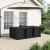 Set de masă pentru grădină cu pernă 7 pcs Antracit și crem PP GartenMobel Dekor