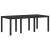 Set de masă pentru grădină 7 pcs Antracit, Gri deschis PP GartenMobel Dekor