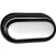 Aplica LED exterior AX322/270BK, 3000K, IP65, negru-alb