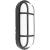 Aplica LED exterior AX321/218BK IP65, alb-negru, design modern