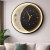 Aplica LED decorativa Luna 40 cm, 3 temperaturi de culoare, negru