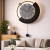 Aplica LED decorativa ARC Ø30 cm, 3 temperaturi de lumina, negru
