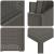 Set de masă pentru grădină 9 pcs Gri deschis și antracit PP GartenMobel Dekor