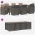 Set de masă pentru grădină 9 pcs Gri deschis și Gri taupe PP GartenMobel Dekor