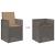Set de masă pentru grădină 9 pcs Gri deschis și Gri taupe PP GartenMobel Dekor