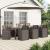 Set de masă pentru grădină 9 pcs Gri deschis și Gri taupe PP GartenMobel Dekor