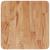 Blat masă pătrat maro deschis 40x40x2,5cm lemn stejar tratat GartenMobel Dekor