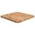 Blat masă pătrat maro deschis 40x40x2,5cm lemn stejar tratat GartenMobel Dekor