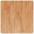 Blat masă pătrat maro deschis 60x60x2,5 cm lemn stejar tratat GartenMobel Dekor