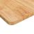 Blat de baie, maro deschis, 80x40x2,5 cm, lemn masiv tratat GartenMobel Dekor