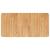 Blat de baie, maro deschis, 80x40x2,5 cm, lemn masiv tratat GartenMobel Dekor