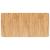 Blat de baie, maro deschis, 100x50x2,5 cm, lemn masiv tratat GartenMobel Dekor