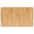 Blat de baie, maro deschis, 100x60x2,5 cm, lemn masiv tratat GartenMobel Dekor