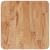 Blat masă pătrat maro deschis 40x40x4 cm lemn stejar tratat GartenMobel Dekor