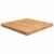 Blat masă pătrat maro deschis 60x60x4 cm lemn stejar tratat GartenMobel Dekor