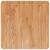 Blat masă pătrat maro deschis 60x60x4 cm lemn stejar tratat GartenMobel Dekor